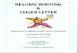 Resume Writing & Cover Letter€¦ · RESUME WRITING & COVER LETTER Nexus Center for Applied Learning + Career Development ... • It is a summary of all the important information