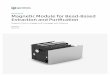 WHITE PAPER Magnetic Module for Bead-Based Extraction and … · 2020-05-05 · Magnetic Module for Bead-Based Extraction and Purification Magnetic Plate to Engage and Disengage with