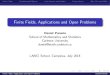 Finite Fields, Applications and Open ProblemsFinite FieldsCombinatorial ObjectsLatin Squares and SudokuCostas ArraysOAs, CAs and OOAs Finite Fields, Applications and Open Problems