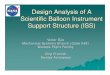 Design Analysis of A Scientific Balloon Instrument Support ... › workshop › 2005 › presentations › Eyo-Balloon_ISS.pdf5 CREAM ISS Initial Design Cosmic Ray Energetics And Mass