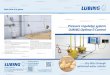 Pressure regulator system LUBING Optima E-Control · LUBING Optima E-Control for optimal water supply The principle Depending on the water consumpti-on of the animals, fluctuations