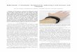Bellowband: A Pneumatic Wristband for Delivering Local ... · minimum length. Coating or sealing origami structures with an elastomer has shown potential in creating low-proﬁle,