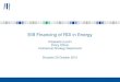 EIB Financing of RDI in Energy · 4 European Investment Bank Profile EIB was created by the Treaty of Rome in 1958 EIB is a not-for-profit, EU policy driven institution EIB is 100%