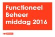 Functioneel Beheer middag 2016 - Samenwerking Noord · Wilbert Teunissen, Management Consultant Functioneel Beheer, Sogeti ... doen in 2020 digitaal business 75% van de TOP 500 NL-bedrijven