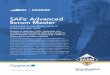 SAFe Advanced Scrum Master - Capgemini Academy Advanced... · Advanced Scrum Master (SASM). This two-day course prepares current Scrum Masters for their leadership role in facilitating