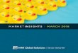 MARKETINSIGHTS MARCH 2016as well as how it’s measured. Global standards for accountable food-waste measurement will be released early in 2016 by the World Resources Institute’s