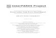 Preservation Task Force Final Report - InterPARES · Report of the InterPARES Preservation Task Force DRAFT November 1, 2001 Abstract Acknowledgements This report was developed by