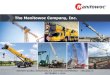 The Manitowoc Company, Inc....The Manitowoc Company, Inc. SEAPORT GLOBAL INDUSTRIALS & COATINGS CONFERENCE – CHICAGO, IL SEPTEMBER 1, 2016 2 Safe Harbor Statement Any statements