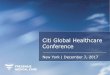 Citi Global Healthcare Conference - Fresenius Medical Care › fileadmin › data › de › ... · 2018-01-03 · Fresenius Medical Care – global footprint 3,714 Clinics +4% 317,792