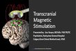 Transcranial Magnetic Stimulation...Transcranial Magnetic Stimulation Presented by: Lisa Harpur, MD MSc PhD FRCPC Psychiatrist, Rockyview General Hospital Calgary Zone Clinical Medical