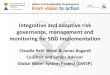 Integrative and adaptive risk governance, management and ...€¦ · Integrative and adaptive risk governance, management and monitoring for SDG implementation Claudia Pahl-Wostl