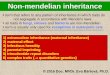 Non-mendelian inheritance - VFU › files › 09-non-mendelian-inheritance...term that refers to any pattern of inheritance in which traits do not segregate in accordance with Mendel’s