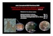 Moons of the outer solar system: exchange …...Joint Europlanet/ISSI Workshop 2008 Moons of the outer solar system: exchange processes involving the interiors SC1.3 Related to the