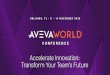 © 2019 AVEVA Group plc and its subsidiaries. All rights ... AWC NA... · Pipeline Trainer Upgrade •Implementation: • Migrate liquid pipeline from SimSuite v4.1 and model the
