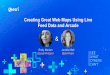 Creating Great Web Maps Using Live Feed Data and Arcade › content › dam › esrisites › en-us › ...2019 Esri User Conference -- Presentation, 2019 Esri User Conference,Creating
