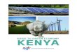 GUIDE TO GREEN ECONOMYKENYA...Domestic Hydro Biomass Solar Geothermal Wind Fossil Fuels Domestic Hydro Geothermal 15.7% 16.4% 22.2% 40.3% Wind In 2018, the connection of Kenya’s