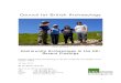 Council for British Archaeology - SCCJR · The Council for British Archaeology (CBA) has the mission ‘archaeology for all’, into which the support of community archaeology across