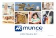 2019 Media Kit - Amazon S3 › ... › documents › 2019_Vendor_Munce_Media_Kit.pdf2019 Media Kit . 2 munce mission & vision Our Mission ... and ministry. Our Purpose To further the