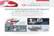 Universal Inspection Projects - duwe-3d€¦ · Universal Inspection Projects Deploy ONE inspection project with ALL your 3D measurement devices PolyWorks 2018 brings 3D metrology