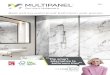 Best selling waterproof bathroom wall panels€¦ · Best selling waterproof bathroom wall panels. 2 3 Elegant solutions for beautiful bathrooms ... Soapstone Stellar (Linda Barker