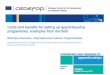 Costs and benefits for setting up apprenticeship ... · PDF file 3/18/2016  · Costs and benefits for setting up apprenticeship programmes: examples from the field Michael Axmann,