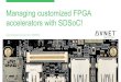 Managing customized FPGA Linaro Conference Vancouver, CAN ... · Linaro Conference Vancouver, CAN - 19SEP2018. Title: Managing customized FPGA accelerators with SDSoC! ... •Vivado