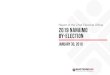 Report of the Chief Electoral Officer on the 2019 …...Report of the Chief Electoral Officer 2019 Nanaimo By-election January 30, 2019 A non-partisan O˜ce of the Legislature A non-partisan