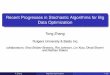 Recent Progresses in Stochastic Algorithms for Big Data ...bicmr.pku.edu.cn/conference/opt-2014/slides/Tong-Zhang.pdf · Recent Progresses in Stochastic Algorithms for Big Data Optimization