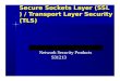 Secure Socket Layes (SSr L ) / Transpor Layet …...2015/02/06  · Secure Socket Layes (SSr L ) / Transpor Layet Securitr y (TLS) Network Securit Producty s S31213 UNCLASSIFIED Example