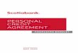 PERSONAL CREDIT AGREEMENT - Scotiabank...PERSONAL CREDIT AGREEMENT COMPANION BOOKLET Part 1 Introduction Section 1.01 Language Choice You have requested that the Agreement and all
