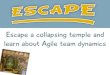 Escape a collapsing temple and learn about Agile team dynamics€¦ · Escape a collapsing temple and learn about Agile team dynamics. Malte Sussdorf Agile Evangelist ... Management