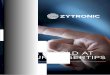 THE WORLD AT YOUR FINGERTIPS - Zytronic€¦ · At Zytronic we strive to be ahead of the trends in our core sectors, offering our award winning projected capacitive touch technology