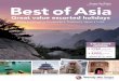 Escape the Winter Nov 2014 – Mar 2015 Best of Asia · 2014-04-15 · Asia this winter with Wendy Wu Tours With so many breathtaking destinations to choose from in China, Southeast