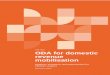 July 2018 ODA for domestic mobilisationdevinit.org/.../uploads/2018/07/ODA-for-domestic-revenue-mobilisatio… · development assistance (ODA) in financing development. Of all the