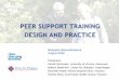PEER SUPPORT TRAINING DESIGN AND PRACTICEpeersforprogress.org/wp-content/uploads/2018/03/180409... · 2018-04-09 · Houston Peer Support Training Facebook Support Group In-person