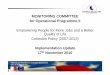 MONITORING COMMITTEE for Operational Programme II ... Programmes... · Call 6 was issued on 26.07.2010 with a closing date of 24.09.2010. ... • PPS high level meetings held monthly