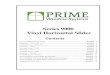 Series 9000 Vinyl Horizontal Slider - Prime Window Sysprimewindowsys.com/wp-content/uploads/2016/11/03_a9000HS... ·  · 2016-11-25Series 9000 Horizontal Slider Specification on