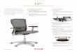 Life - Knoll · and magnet on the back up and down the back of the chair. Note: Product contains magnets. Consult the lumbar hangtag for more information. 1 2 3 6 5 4 ©2013 Knoll,