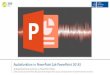 Audiofunktion in PowerPoint (ab PowerPoint 2016) ·  · 2020-04-16Um neu zu beginnen, drücken Sie erneut auf die Play-Taste links daneben. Mit einem Klick auf Tipps bekommen Sie