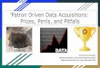 Patron Driven Data Acquisitions: Prizes, Perils, and …...Patron Driven Data Acquisitions: Prizes, Perils, and Pitfalls Jim Church & Josh Quan Beyond the Numbers: The Economic Data