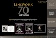 Preview for LensWork and LensWork Extended 70 · ing the free Adobe Acrobat Reader™ Ve r s i o n6 o rn e w e r a v a i l a b l ev i ad o w n - load from . LensWork Extended is a