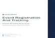 Event Registration - Smartsheet · The Event Registration form is how attendees can register for your event. The information completed in the form will appear in the Event Registration