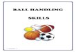 BALL HANDLING SKILLS - Miami-Dade County Public Schoolspe.dadeschools.net/curriculum/Elem/BALL HANDLING SKILLS.pdf · Ball Handling Ball skills are an important activity for children