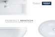 PERFECT MATCH - Grohevp/cdn-files/com/pdf/... · Every professional project needs a versatile design line that fits harmoniously into each bathroom interior. With its soft and round