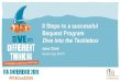 8 Steps to a successful Bequest Program · 8 Steps to a successful Bequest Program Dive into the Tacklebox Jena Clark Guide Dogs SA/NT. 1. How does talking about death make you feel?