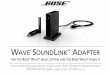 Lightwave Wave Acc cover.fm Page 1 Wednesday, …...system or Wave® radio II for wireless” on page 4. B. Using a kit with both basic and upgrade contents If you have all of the