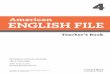 American English FilEdl.alijafarnode.ir/file/American.File/Sample.American.File.2nd.4.Ostad… · American English FilE Teacher’s Book Paul Seligson and Clive Oxenden are the original