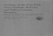 Geology of the Fort Peck Area, Garfield, McCone and Valley ... · GEOLOGY OF THE FORT PECK AREA, GARFIELD, McCONE, AND VALLEY COUNTIES, MONTANA By FRED S. JENS EN and HELEN D. VAENES