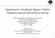 Hypersonic Airplane Space Tether Orbital Launch (HASTOL) Study · Hypersonic Airplane Space Tether Orbital Launch (HASTOL) Study NASA Institute for Advanced Concepts Second Annual