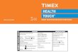 HEALTH TOUCH - assets.timex.comassets.timex.com/user_guides/W265_M298/W265_AllLanguages.pdf · W265 NA 298-095000 Part Numbers: W265_NA 298-095000 W265_EU 298-To Come Regions: U.S